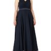 Vera Mont 4388/4000 Cocktailkleid, ausgestellt, Blau