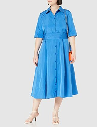 Vera Mont 4392/4177 Hemdblusenkleid, Blau