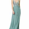 Vera Mont Abendkleid Trellis, Grün