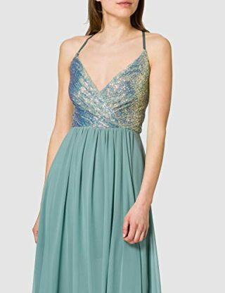 Vera Mont Abendkleid Trellis, Grün