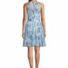 Vera Mont 8317/4143 Cocktailkleid, ausgestellt, Blau