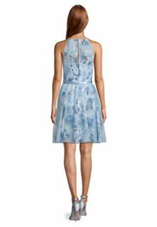 Vera Mont 8317/4143 Cocktailkleid, ausgestellt, Blau