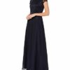 Vera Mont Abendkleid, Maxikleid, 0064/4825, Blau