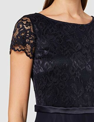 Vera Mont Abendkleid, Maxikleid, 0064/4825, Blau