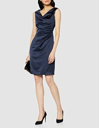 Vera Mont Business-Etuikleid, A-Linie, Blau