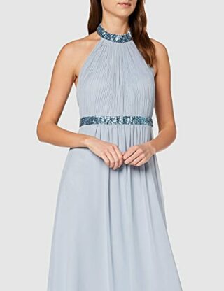 Vera Mont Maxikleid in A-Linie, Abendkleid, 2514/5000, Blau