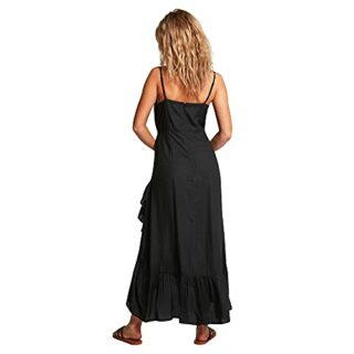 Volcom Thats My Type Maxi Kleid, Schwarz