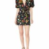 findersKEEPERS Calypso SS Mini Kleid, Schwarz