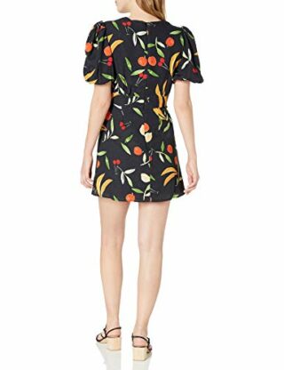 findersKEEPERS Calypso SS Mini Kleid, Schwarz