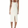 findersKEEPERS Effy Midikleid, Beige
