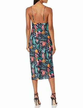 findersKEEPERS Sally Midi Kleid, Schwarz