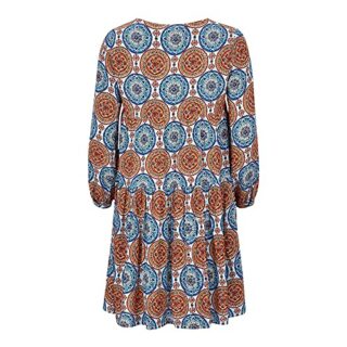 rich&royal 2103-624 A-Linien-Kleid, Blau