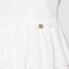 rich&royal Anglaise A-Linien-Kleid mit Stickerei, Weiß