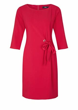 s.Oliver BLACK LABEL 11.809.82.8621 Cocktailkleid, Rot