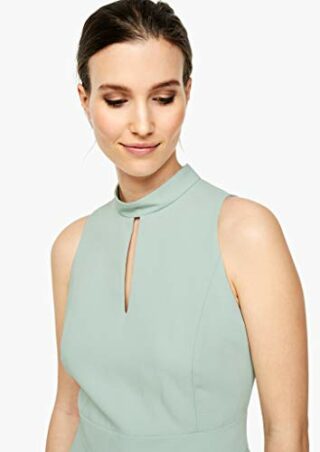 s.Oliver BLACK LABEL 150.10.004.20.200.2013087 Ausgestelltes Kleid, Grau