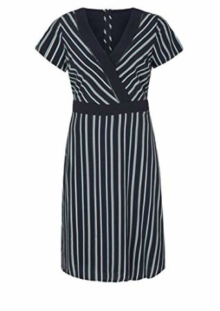 s.Oliver BLACK LABEL 150.10.004.20.200.2014509 A-Linien-Kleid, Blau
