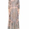 s.Oliver BLACK LABEL 150.10.004.20.200.2038724 Maxi Kleid, Beige