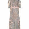 s.Oliver BLACK LABEL 150.10.004.20.200.2038724 Maxi Kleid, Beige