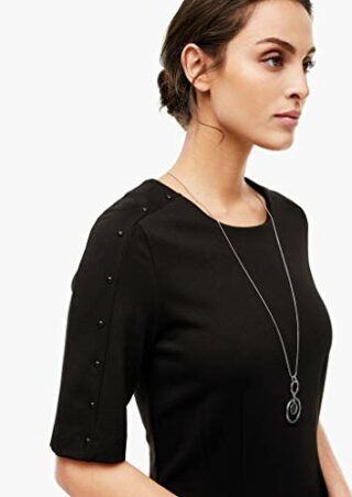 s.Oliver BLACK LABEL 150.10.010.20.200.2052648 Etuikleid, Schwarz