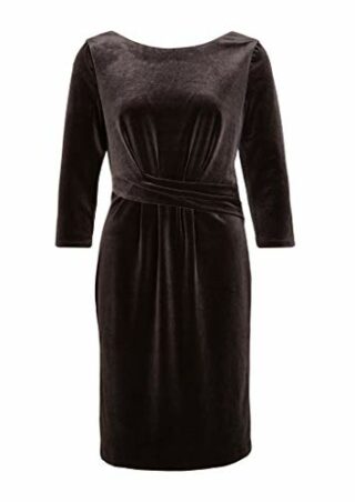 s.Oliver BLACK LABEL 150.10.011.20.200.2054538 Etuikleid, Schwarz