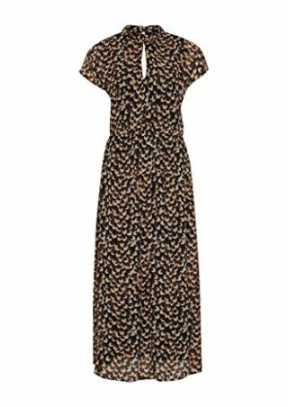 s.Oliver BLACK LABEL 150.10.103.20.200.2061059 Ausgestelltes Kleid, Schwarz