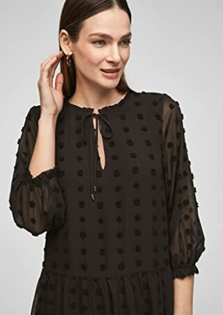 s.Oliver BLACK LABEL 150.10.104.20.200.2100258 Kleid, Schwarz