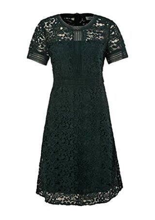 s.Oliver BLACK LABEL 150.10.105.20.200.2100617 A-Linien-Kleid, Grün