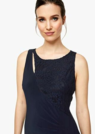 s.Oliver BLACK LABEL 155.10.004.20.200.2036696 Abendkleid, Schwarz