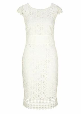 s.Oliver BLACK LABEL 155.10.005.20.200.2038224 Abendkleid, Weiß