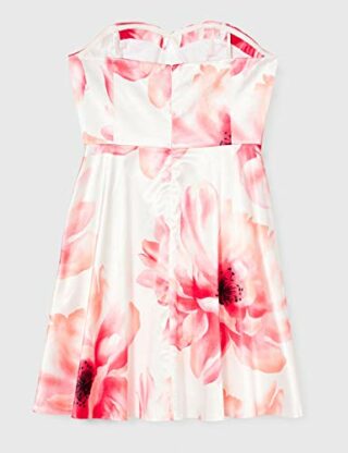 s.Oliver BLACK LABEL 29705826540 Ausgestelltes Kleid, Weiß