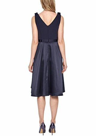 s.Oliver BLACK LABEL 70.802.82.7391 Ausgestelltes Kleid, Blau