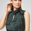 s.Oliver BLACK LABEL Ausgestelltes Kleid, Grün