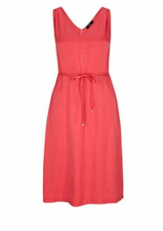 s.Oliver BLACK LABEL Elegantes Cocktailkleid aus Crêpesatin, Pink