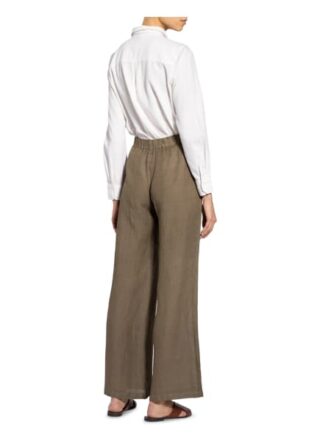 120%lino Donna Marlenehose Damen, Grün