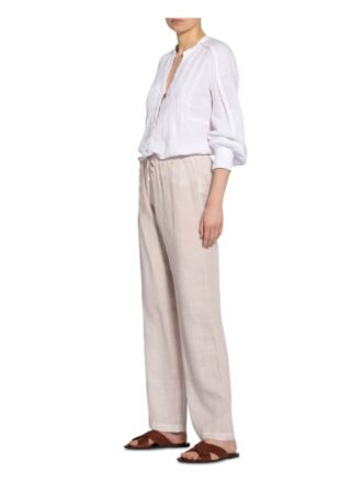 120%lino Marlenehose Damen, Beige