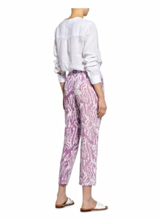 120%lino Marlenehose Damen, Lila