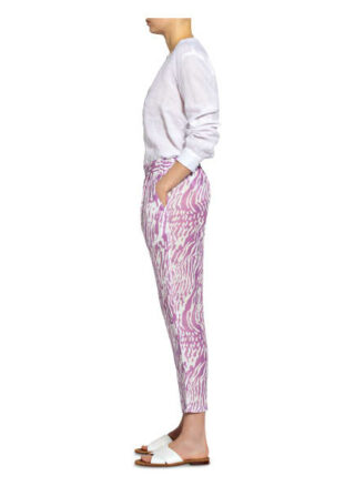 120%lino Marlenehose Damen, Lila