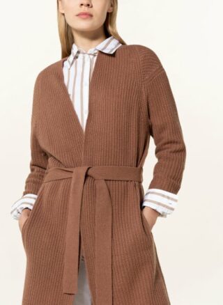 360cashmere Audree Strickjacke Damen, Braun