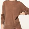 360cashmere Daphne Cashmere-Pullover Damen, Braun