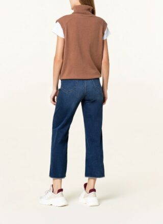 360cashmere Gloria Cashmere-Pullunder Damen, Braun