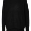360cashmere Jessa Cashmere-Pullover Damen, Schwarz