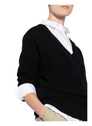 360cashmere Leona Cashmere-Pullover Damen, Schwarz