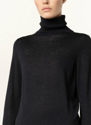 360cashmere Rollkragenpullover Damen, Schwarz