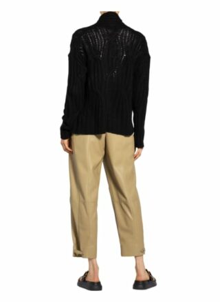 360cashmere Serena Strickhülle Damen, Schwarz