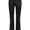 7 For All Mankind Ankle Boot Flared Leg Jeans Damen, Schwarz