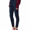 7 For All Mankind Aubrey Skinny Fit Flared Leg Jeans Damen, Blau