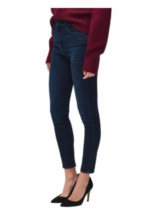 7 For All Mankind Aubrey Skinny Fit Flared Leg Jeans Damen, Blau