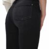 7 For All Mankind Aubrey Skinny Fit Flared Leg Jeans Damen, Schwarz