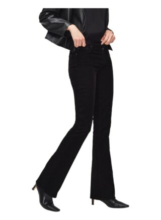 7 For All Mankind Bootcut Bootcut Fit Chino-Jeans Damen, Schwarz