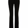 7 For All Mankind Bootcut Bootcut Fit Chino-Jeans Damen, Schwarz